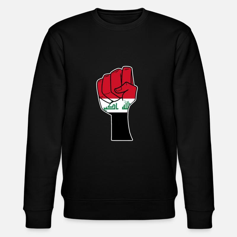 Irak - Stanley/Stella Unisex Bio-Sweatshirt CHANGER  - Schwarz