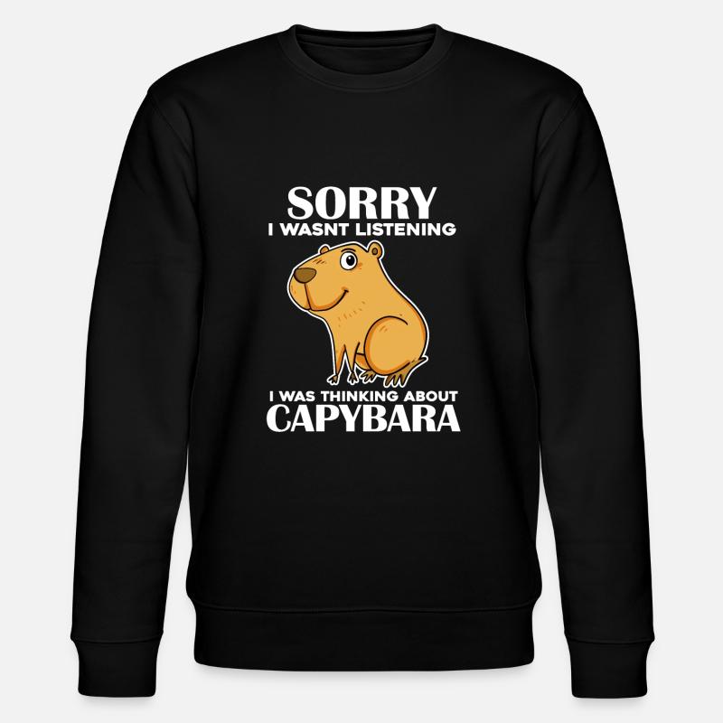 Capybara - Sweat bio CHANGER Stanley/Stella Unisexe - noir