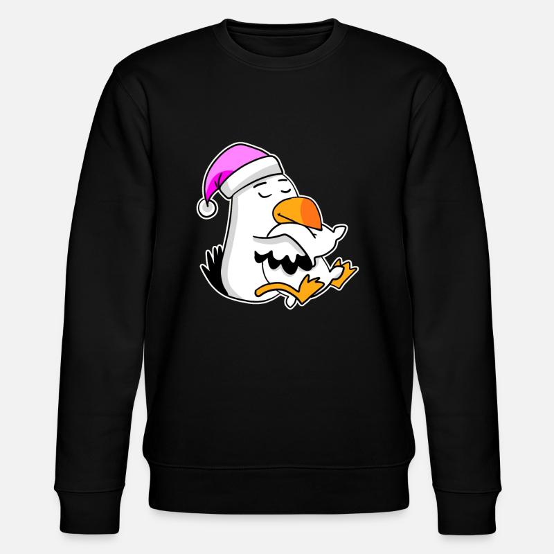 Albatros Oiseau mouette - Sweat bio CHANGER Stanley/Stella Unisexe - noir