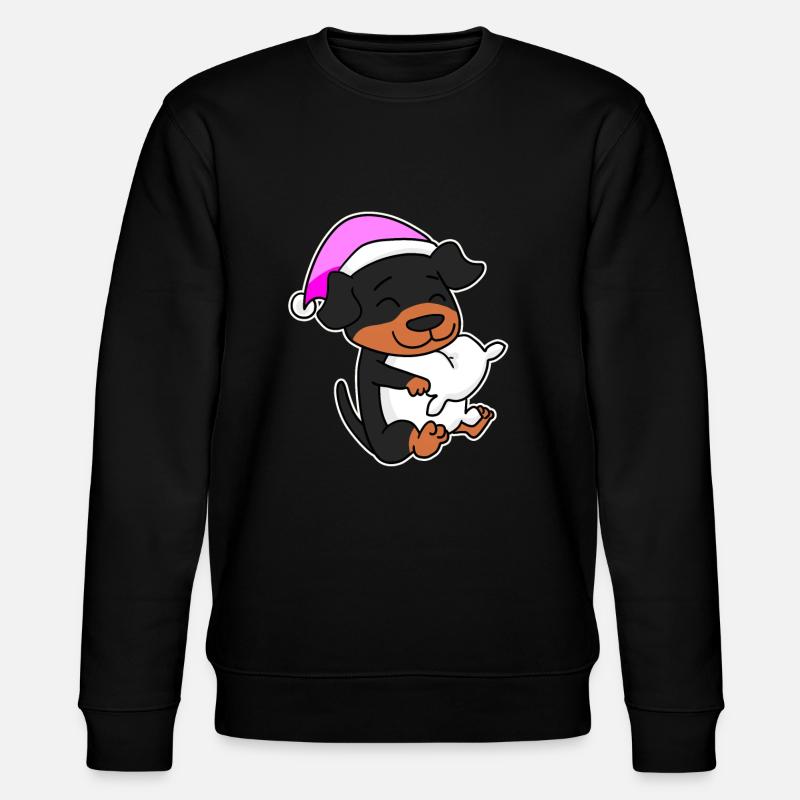 Chien de race Rottweiler - Sweat bio CHANGER Stanley/Stella Unisexe - noir