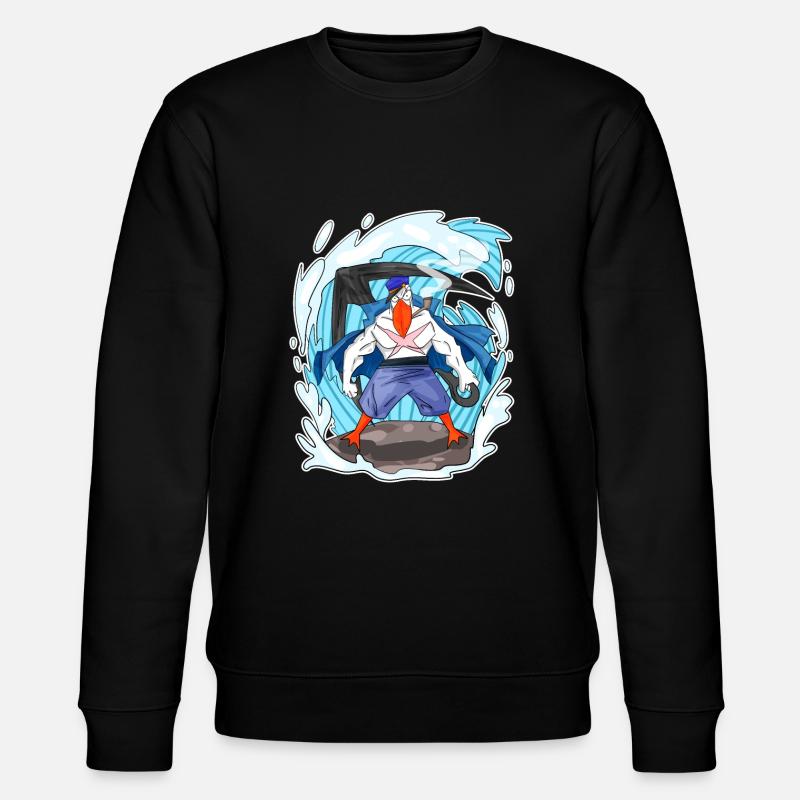 Möwe - Stanley/Stella Unisex Bio-Sweatshirt CHANGER  - Schwarz