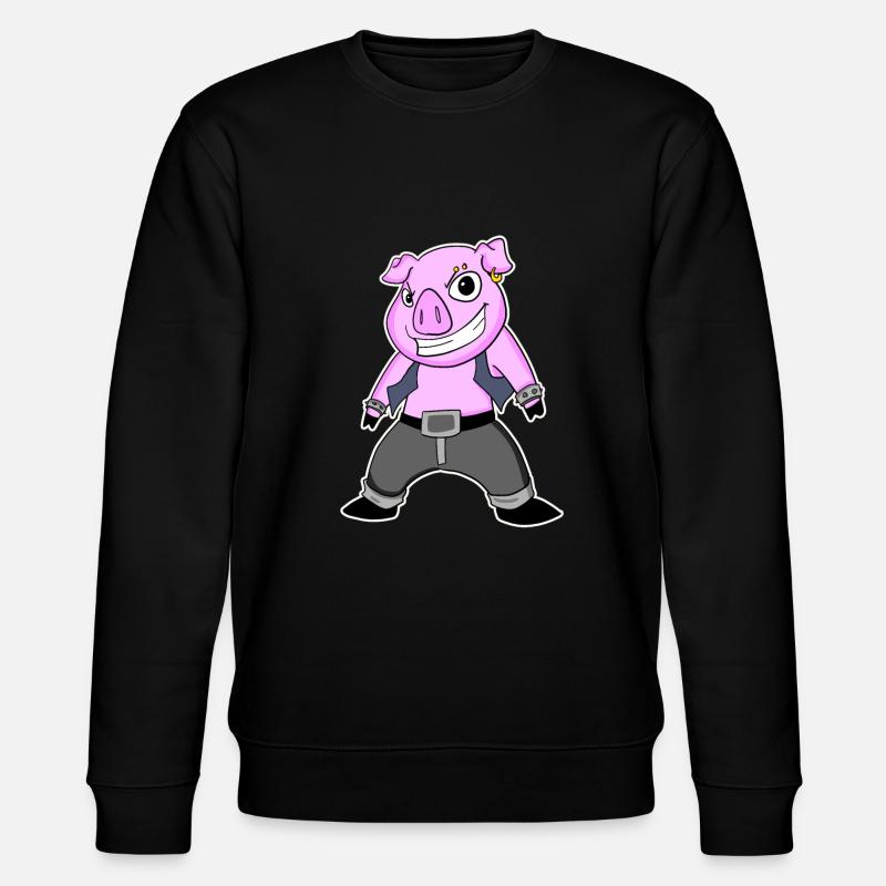 Cochon Cool - Sweat bio CHANGER Stanley/Stella Unisexe - noir
