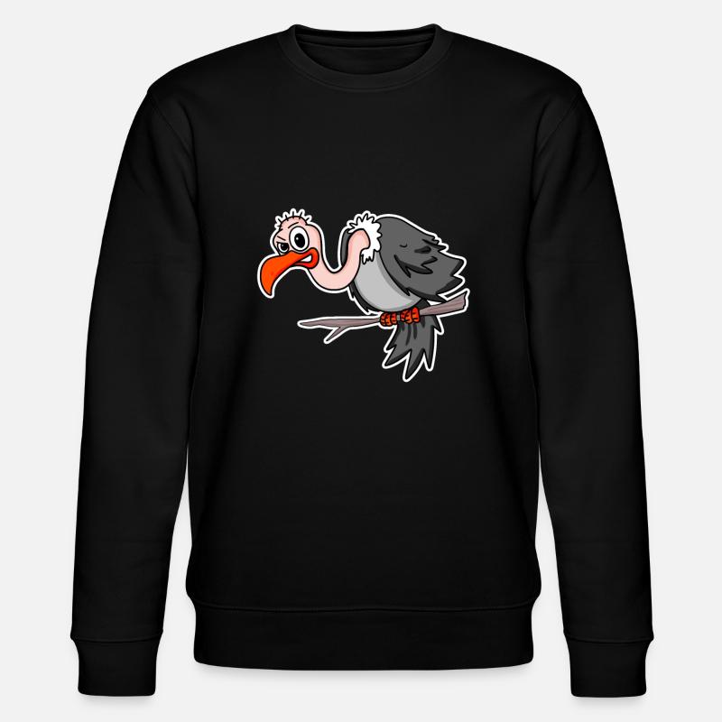 Vautour - Sweat bio CHANGER Stanley/Stella Unisexe - noir
