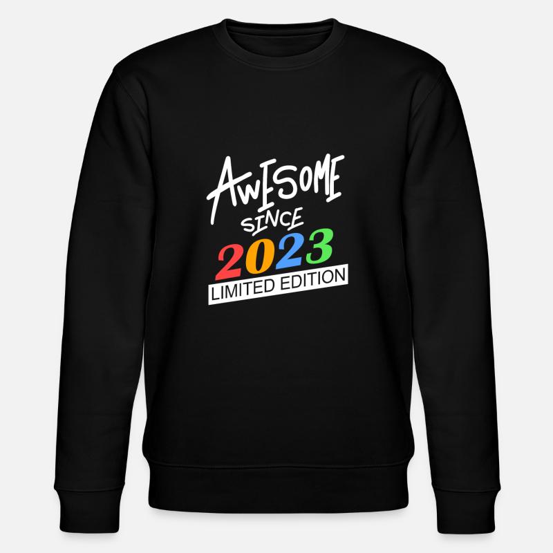 2023 - Stanley/Stella Unisex Bio-Sweatshirt CHANGER  - Schwarz