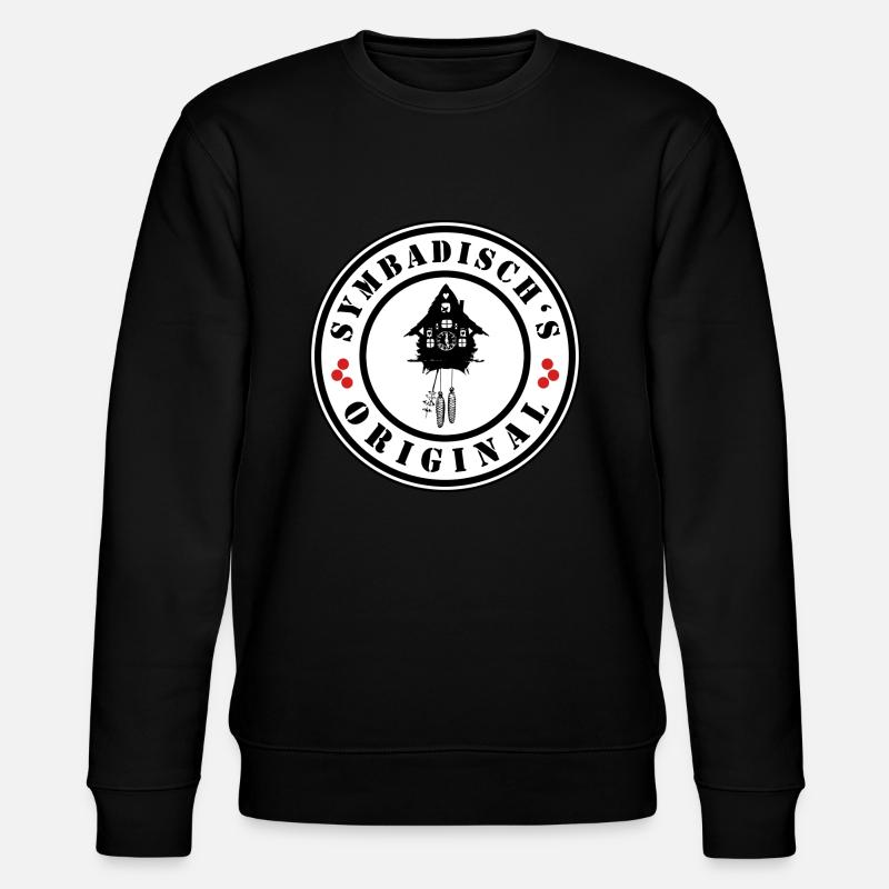 Symbadisch´s Original - Stanley/Stella Unisex Bio-Sweatshirt CHANGER  - Schwarz