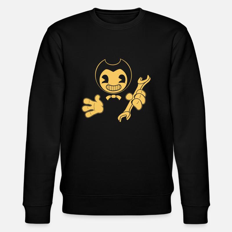 Bendy Repairman - Stanley/Stella Unisex Bio-Sweatshirt CHANGER  - Schwarz