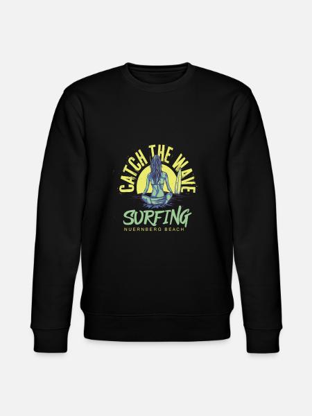 Surfing Nuernberg - Stanley/Stella Unisex Bio-Sweatshirt CHANGER - Schwarz
