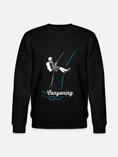 Canyoning - Stanley/Stella CHANGER Unisex Organic Sweatshirt - black