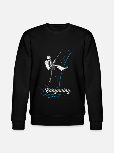 Canyoning - Stanley/Stella CHANGER Unisex Organic Sweatshirt - black