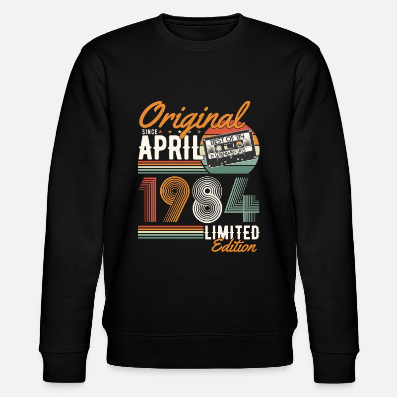 Original depuis avril 1984 - Sweat bio CHANGER Stanley/Stella Unisexe - noir