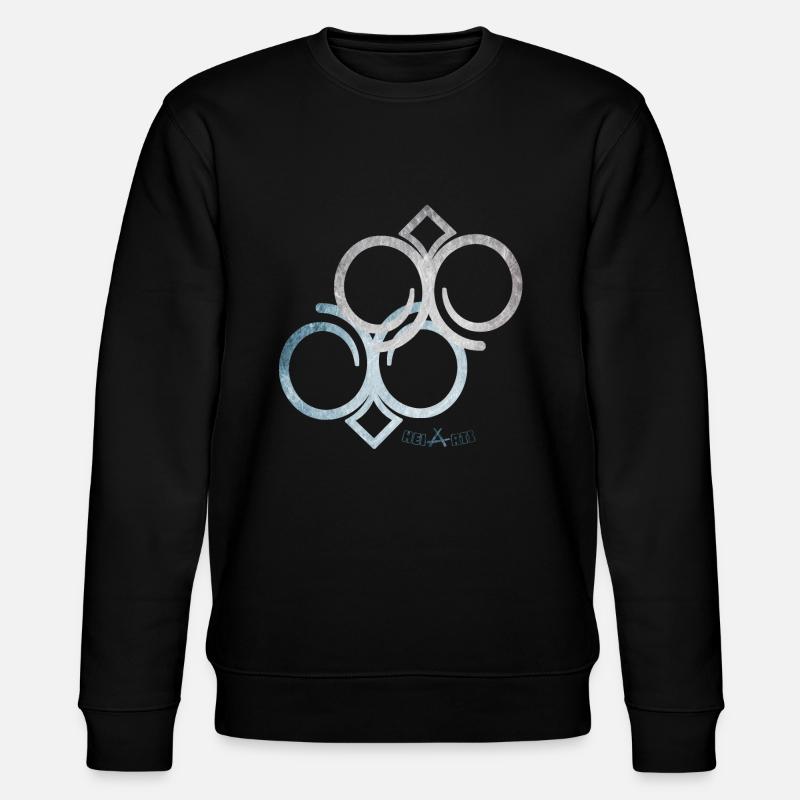 Abstract No. 69 - Stanley/Stella CHANGER Unisex Organic Sweatshirt - black
