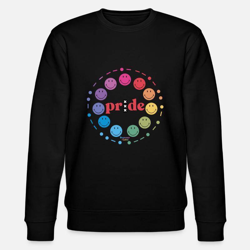 Fierté Amsterdam - Sweat bio CHANGER Stanley/Stella Unisexe - noir