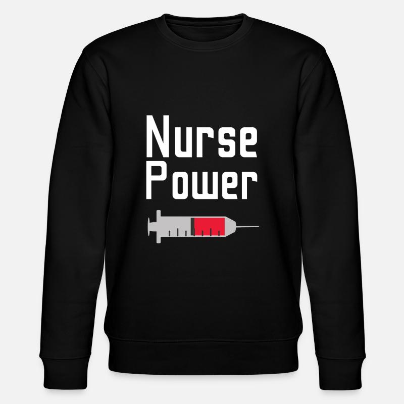 Puissance de l’infirmière - Sweat bio CHANGER Stanley/Stella Unisexe - noir