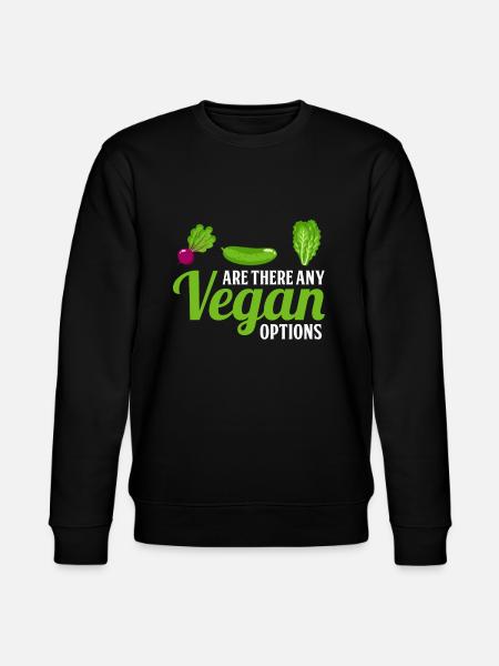 Are there vegan options - Vegan - Stanley/Stella CHANGER Unisex Organic Sweatshirt - black
