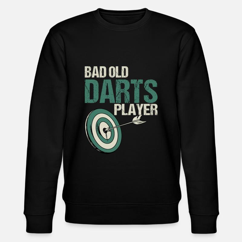 Bad Old Darts Player - Darts - Sweat bio CHANGER Stanley/Stella Unisexe - noir