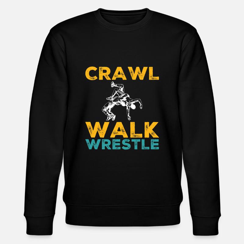 Ramper, marcher, lutter - lutte - Sweat bio CHANGER Stanley/Stella Unisexe - noir