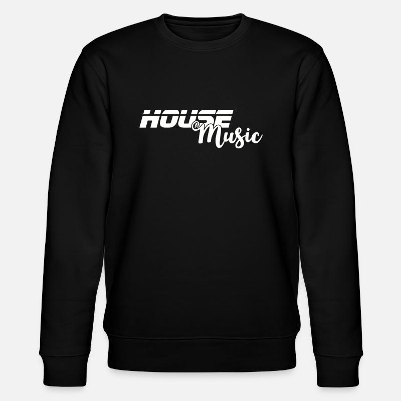 House Music Logo - Sweat bio CHANGER Stanley/Stella Unisexe - noir