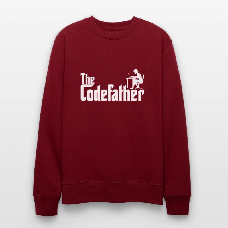 Informatiker the Codefather Programmierer Geschenk Stanley/Stella Unisex Bio-Sweatshirt CHANGER 
