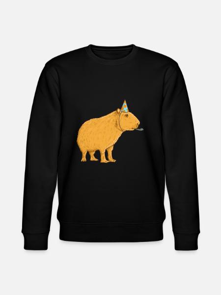 Anniversaire de Capybara - Sweat bio CHANGER Stanley/Stella Unisexe - noir