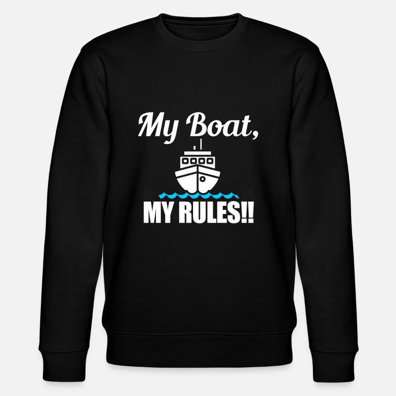 Mon bateau Mes règles - Sweat bio CHANGER Stanley/Stella Unisexe - noir