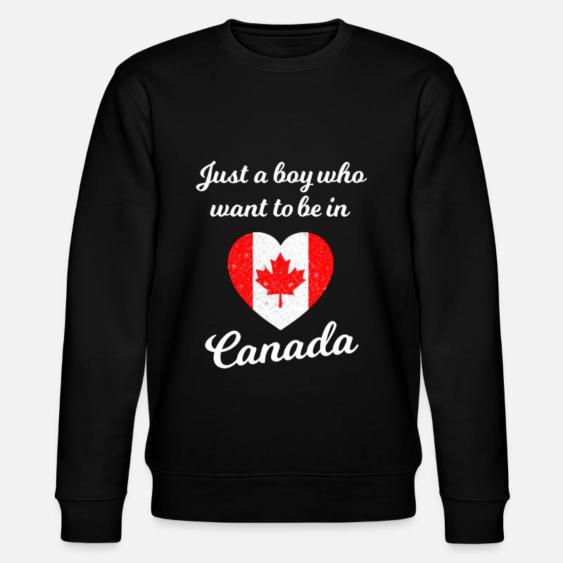 Vacances au Canada - Sweat bio CHANGER Stanley/Stella Unisexe - noir