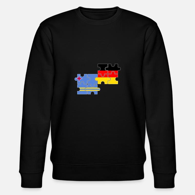 Aruba Allemagne Drapeau allemand Arubans - Sweat bio CHANGER Stanley/Stella Unisexe - noir