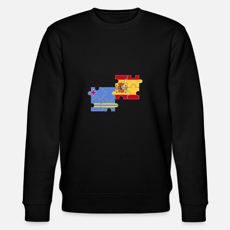 Aruba Espagne Drapeau Espagnol Aruban - Sweat bio CHANGER Stanley/Stella Unisexe - noir