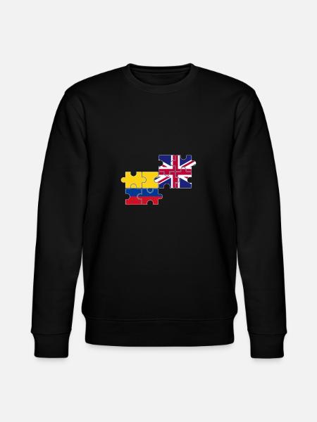 Colombie Drapeau du Royaume-Uni Colombie-Britannique - Sweat bio CHANGER Stanley/Stella Unisexe - noir