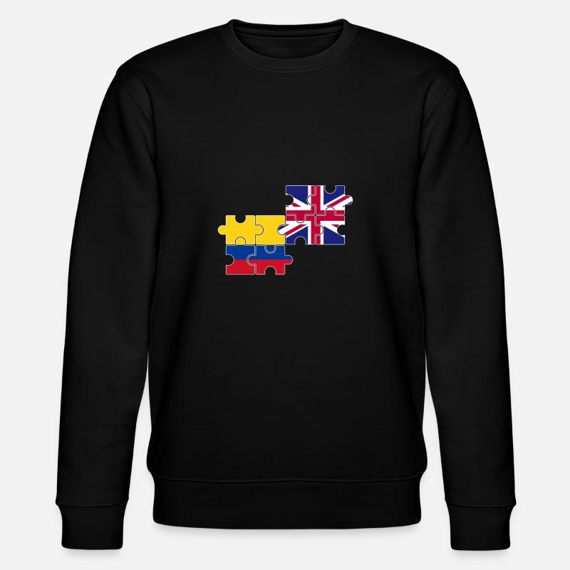 Colombie Drapeau du Royaume-Uni Colombie-Britannique - Sweat bio CHANGER Stanley/Stella Unisexe - noir