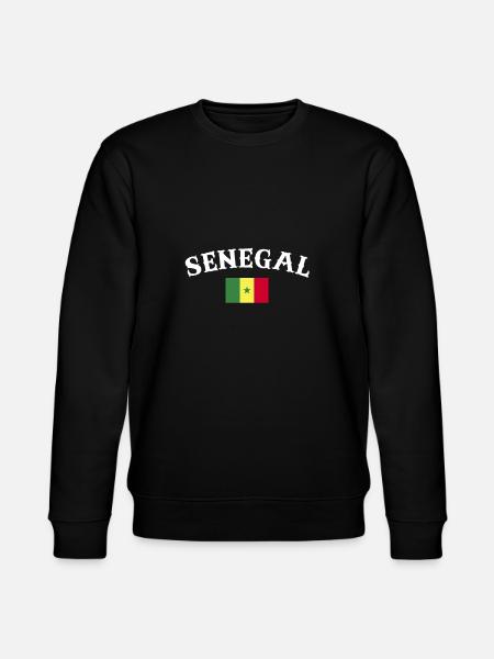 Sénégal Drapeau Sénégal Sénégal - Sweat bio CHANGER Stanley/Stella Unisexe - noir