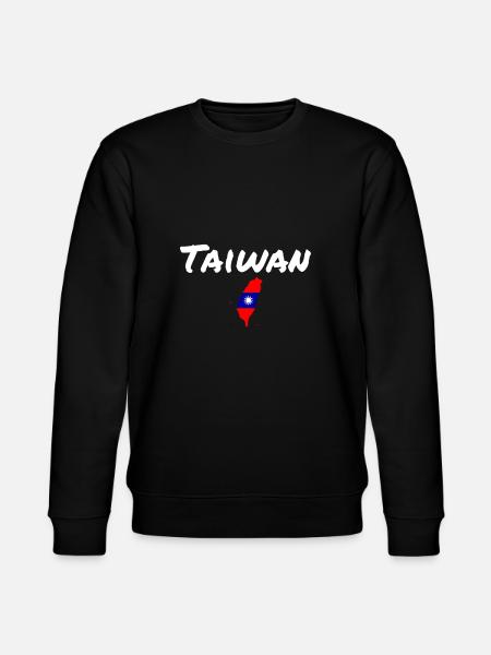 Taiwan Map Taiwanese Flag Taiwanese - Stanley/Stella CHANGER Unisex Organic Sweatshirt - black