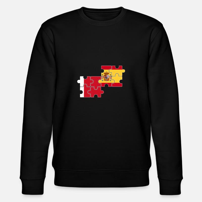 Dubaï Espagne Drapeau espagnol Dubaier - Sweat bio CHANGER Stanley/Stella Unisexe - noir