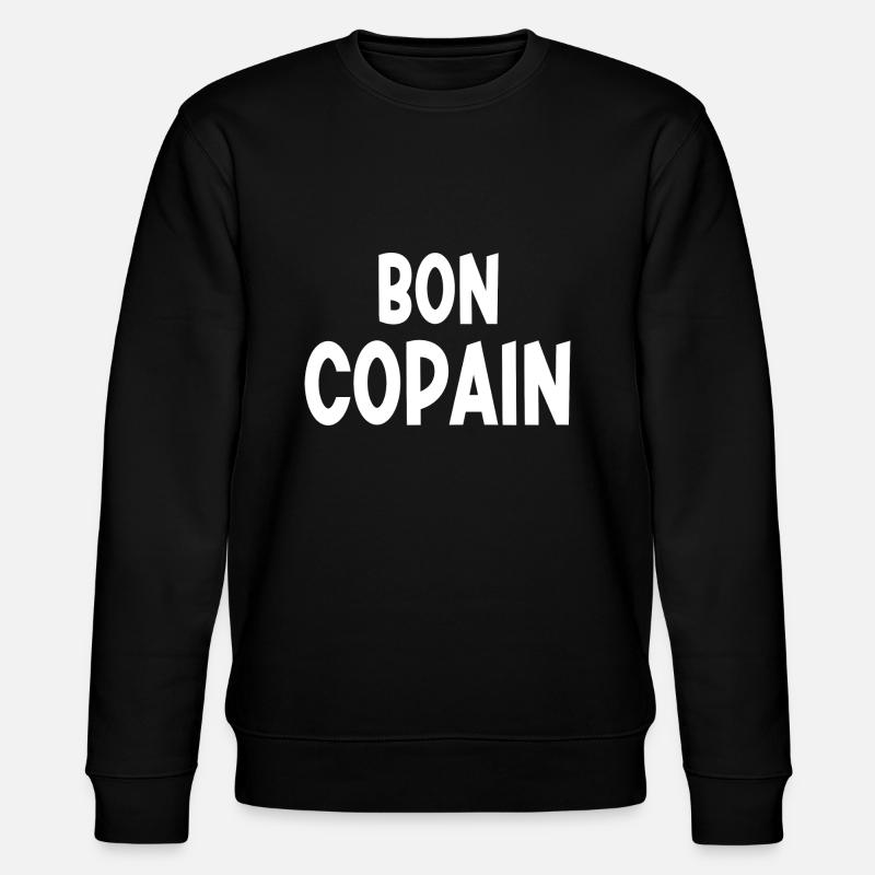 bon copain - Sweat bio CHANGER Stanley/Stella Unisexe - noir