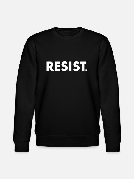 Resist - Stanley/Stella CHANGER Unisex Organic Sweatshirt - black