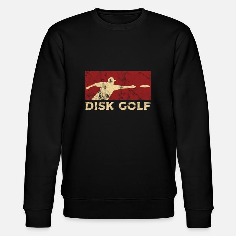 Disc Golf - Stanley/Stella CHANGER Unisex Organic Sweatshirt - black