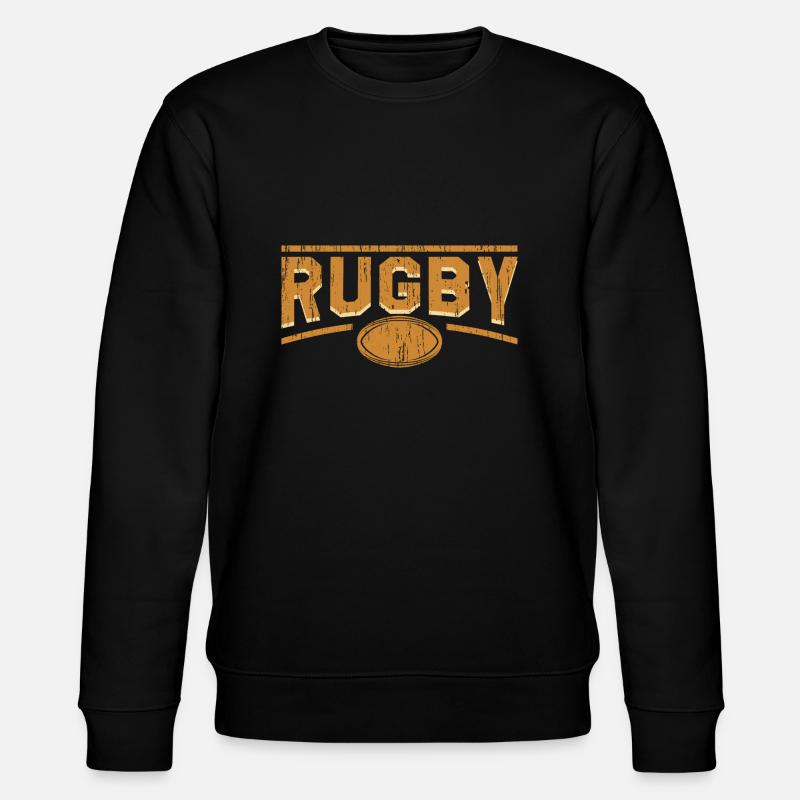 Rugby - Sweat bio CHANGER Stanley/Stella Unisexe - noir
