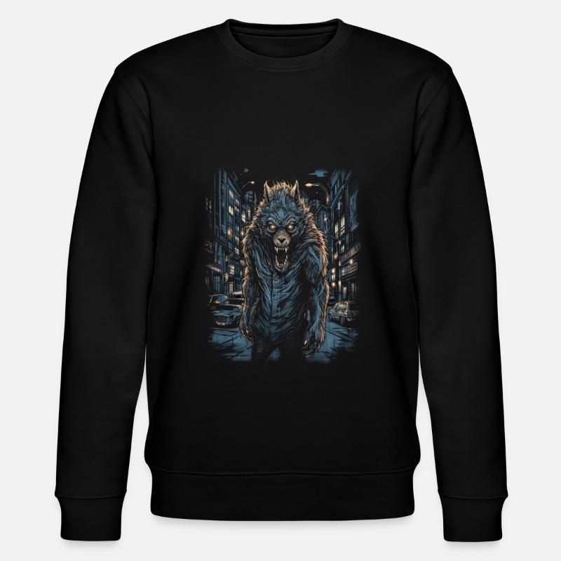 Mythe du chien-loup-garou, Cerberus, Hellhound - Sweat bio CHANGER Stanley/Stella Unisexe - noir