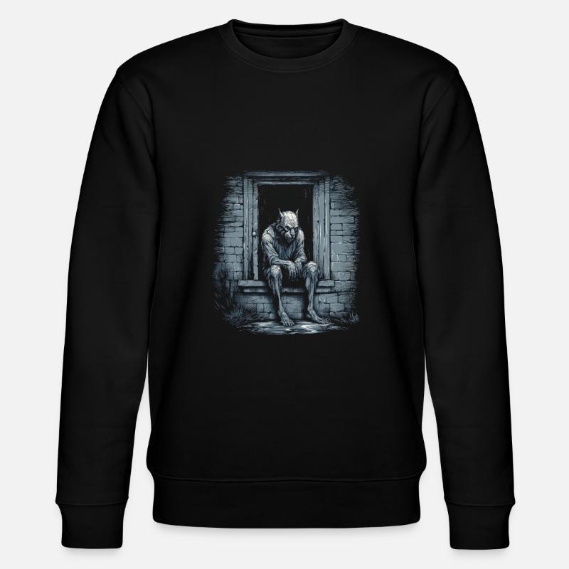Mythe du chien-loup-garou, Cerberus, Hellhound - Sweat bio CHANGER Stanley/Stella Unisexe - noir