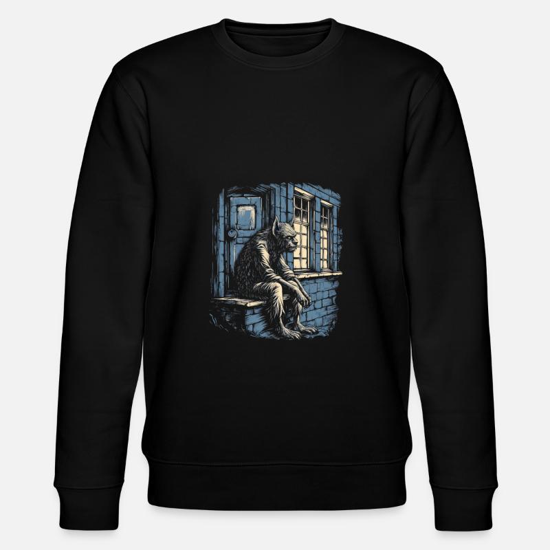 Mythe du chien-loup-garou, Cerberus, Hellhound - Sweat bio CHANGER Stanley/Stella Unisexe - noir