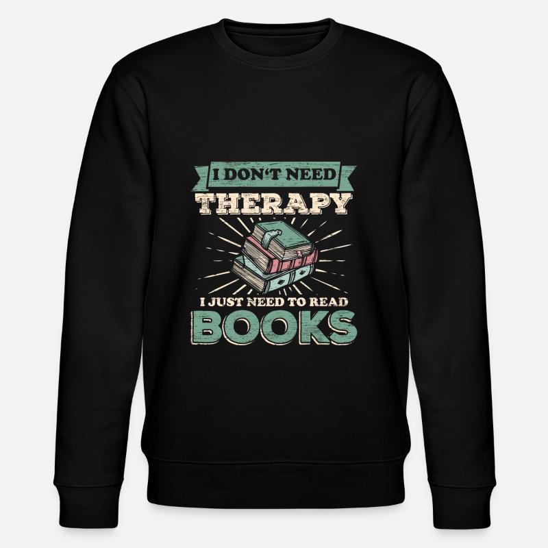 Bücher - Stanley/Stella Unisex Bio-Sweatshirt CHANGER  - Schwarz