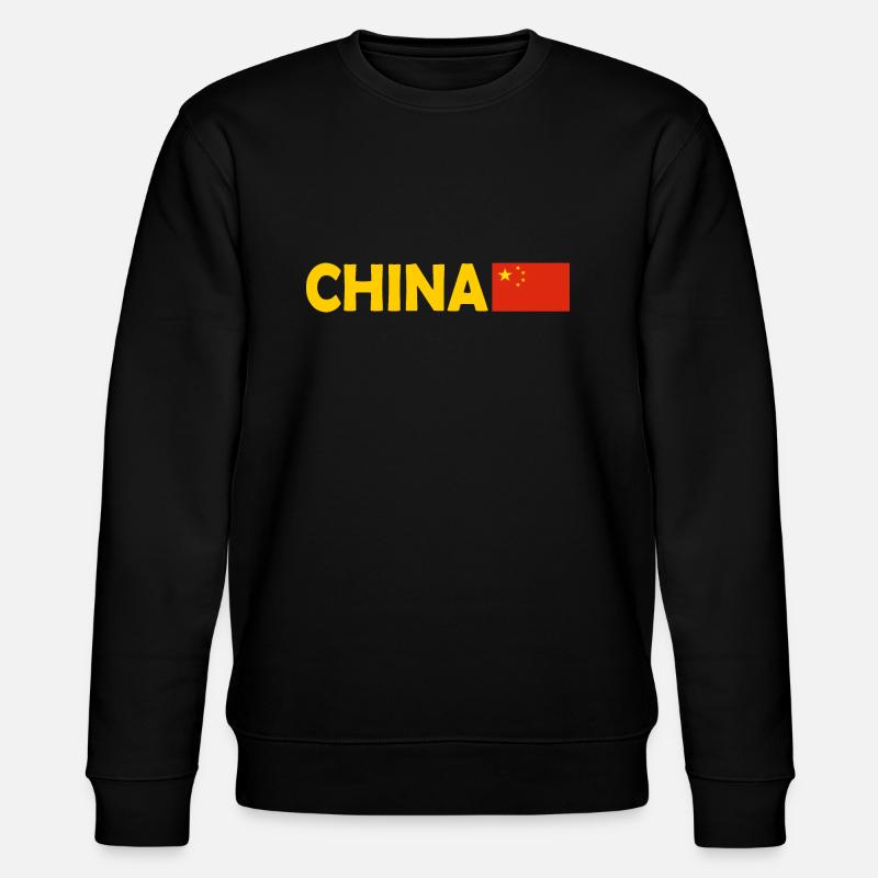 China - Stanley/Stella Unisex Bio-Sweatshirt CHANGER  - Schwarz