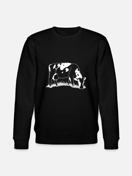 vache - Sweat bio CHANGER Stanley/Stella Unisexe - noir