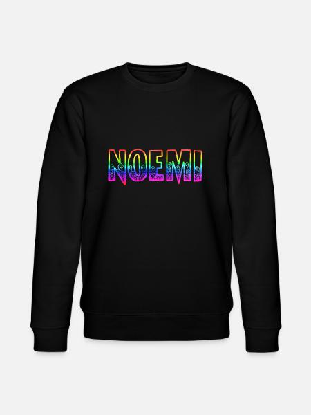 noemi rs rainbow - Stanley/Stella CHANGER Unisex Organic Sweatshirt - black