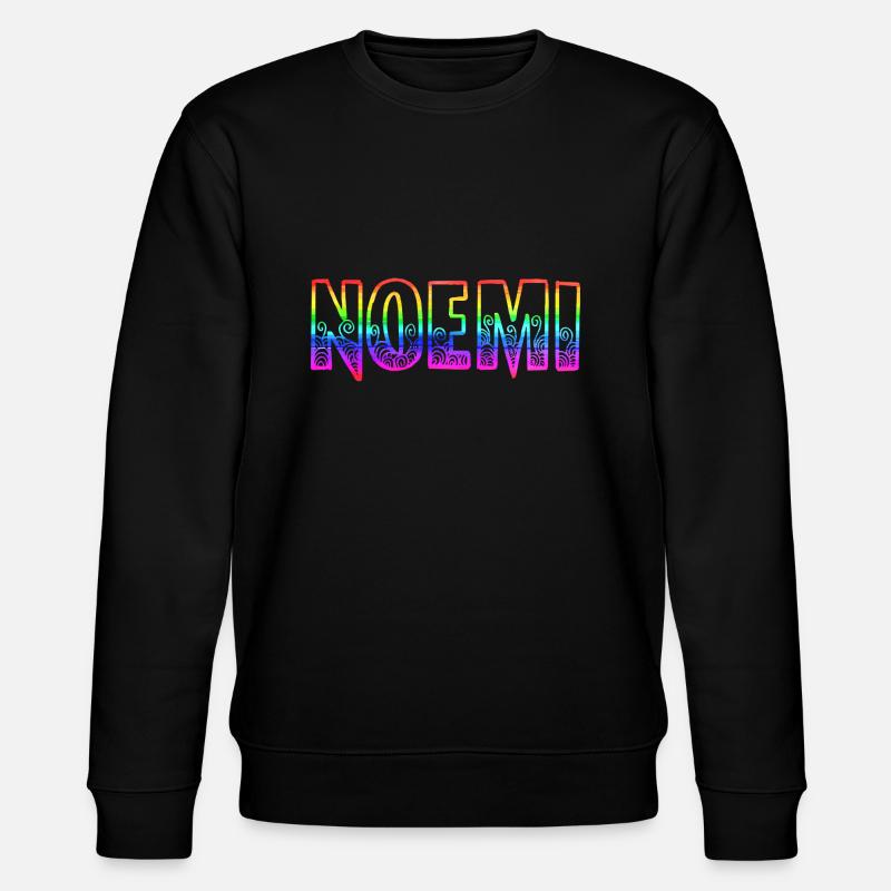 noemi rs rainbow - Stanley/Stella CHANGER Unisex Organic Sweatshirt - black