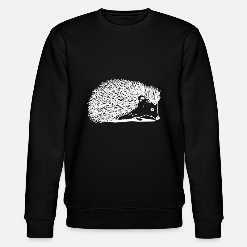 Igel - Stanley/Stella Unisex Bio-Sweatshirt CHANGER  - Schwarz