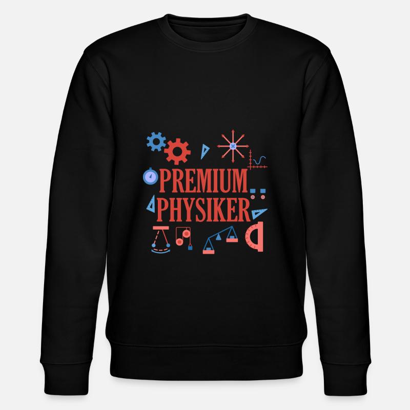 Physik - Stanley/Stella Unisex Bio-Sweatshirt CHANGER  - Schwarz