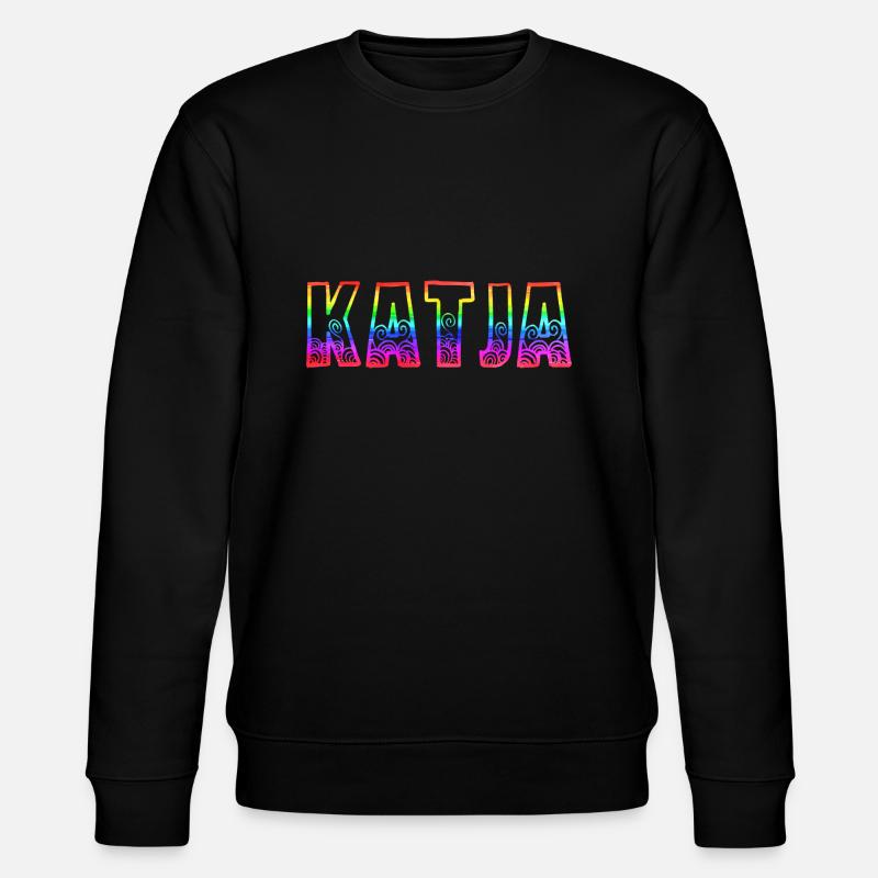 katja rs rainbow - Stanley/Stella CHANGER Unisex Organic Sweatshirt - black