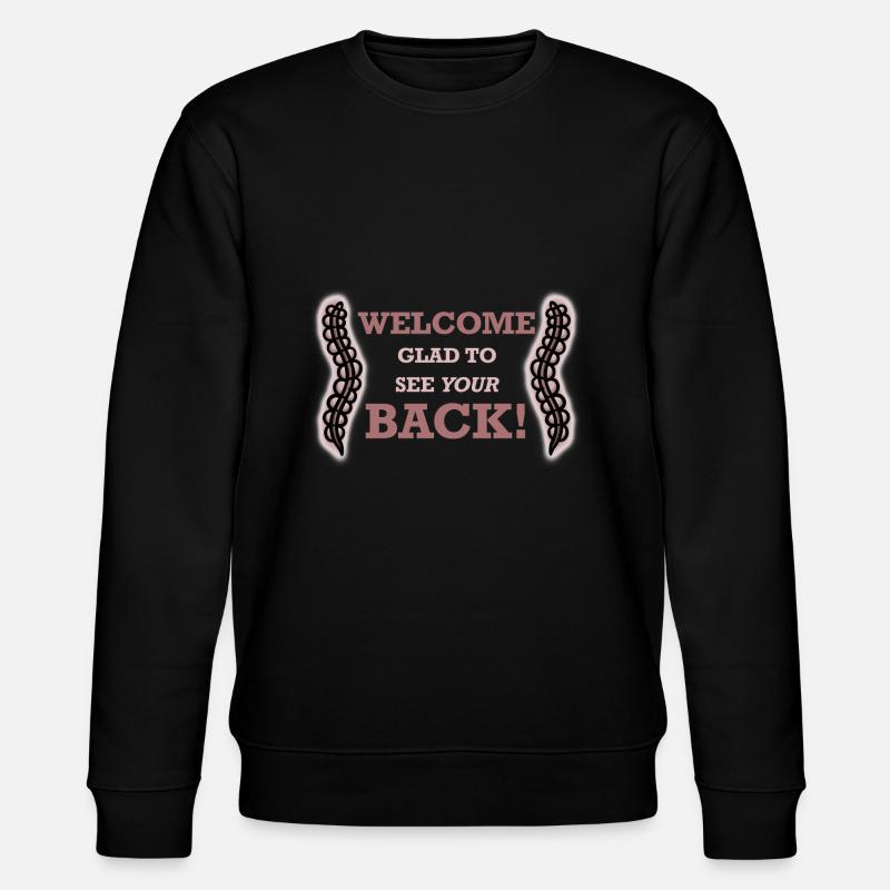 Chiropractic Chiropractor - Stanley/Stella CHANGER Unisex Organic Sweatshirt - black