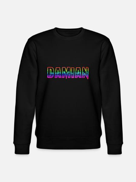 damian rs rainbow - Stanley/Stella CHANGER Unisex Organic Sweatshirt - black