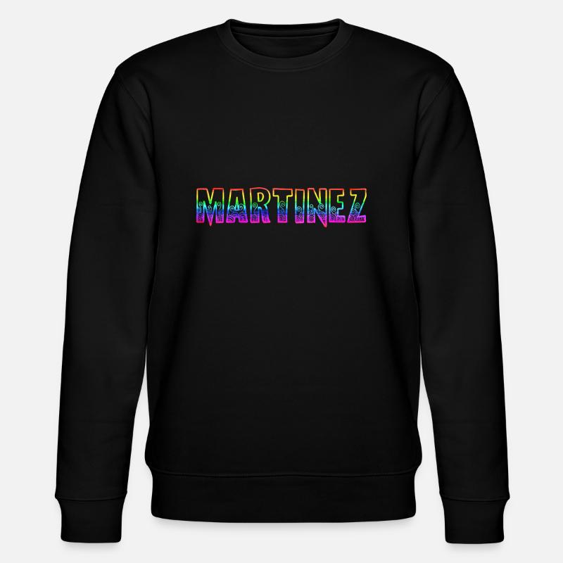martinez rs regenbogen - Stanley/Stella Unisex Bio-Sweatshirt CHANGER  - Schwarz